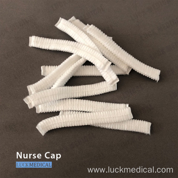 Disposable Medical Protective Nurse Cap Non-woven Clip Cap